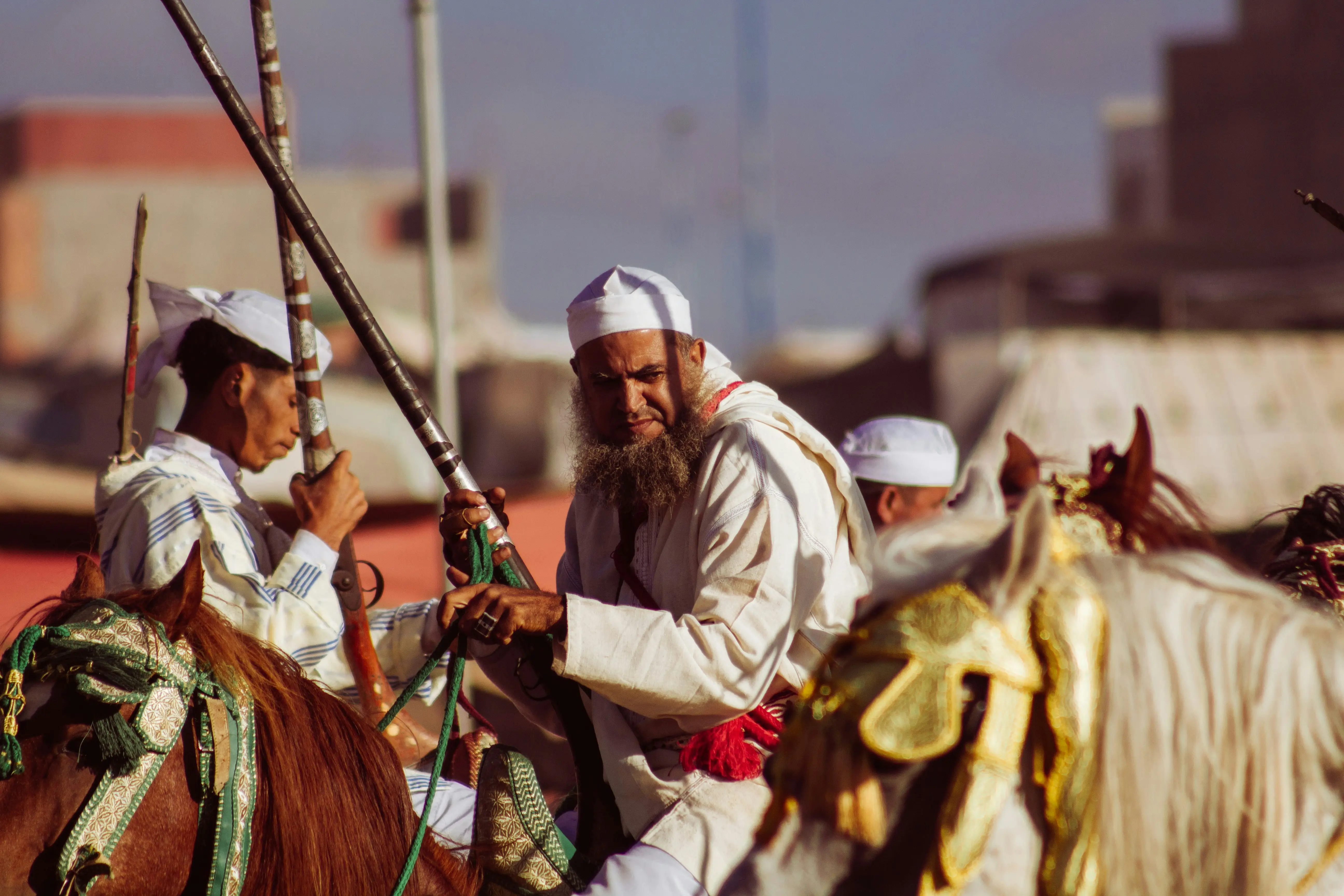 Men Riding Horses