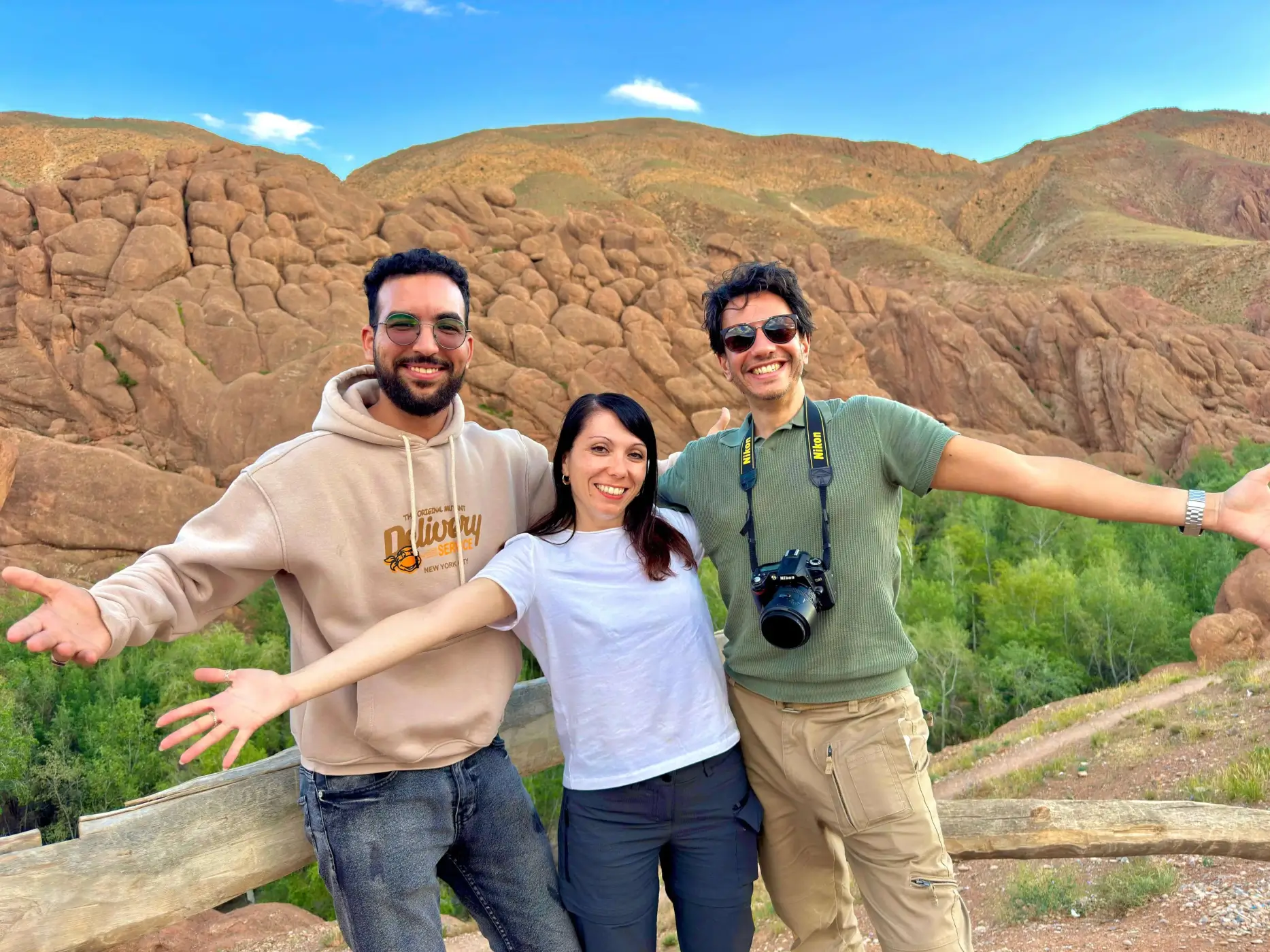 Our team in Morocco